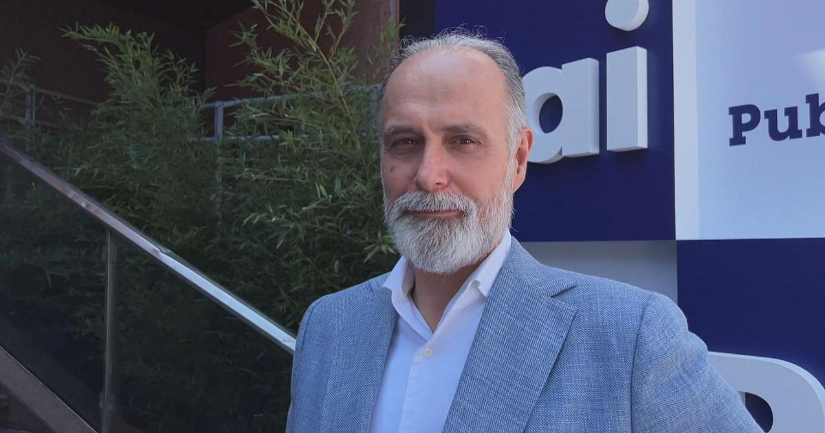 Giampaolo Rossi a una presentazione Rai